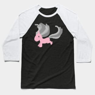 Pink Uni Baseball T-Shirt